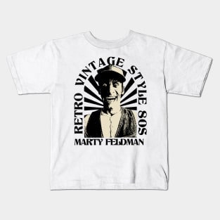 Retro Vintage Marty Feldman Kids T-Shirt